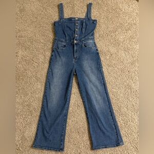 JustFab Jean Overalls- Small